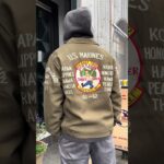 【刺繍ミリタリージャケット🪖】Buzz Rickson’s バズリクソンズ”TOUR JACKET U.S. MARINE CORPS”#アメカジ #アメカジコーデ #military