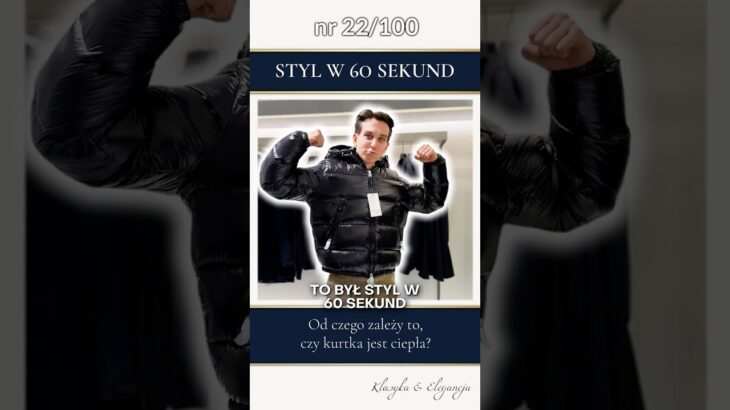 Cieńsza kurtka VS grubsza. Która lepsza na zimę?