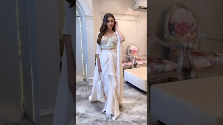 Crop top Lehenga with Jacket✨Short Jacket Lehenga Designs#shorts#indowestern#lehena