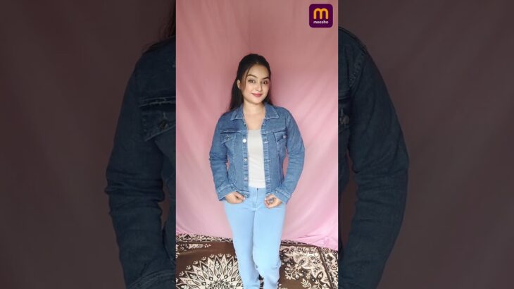 Denim Jacket Meesho #ytshorts #youtubeshorts #denim #jacket #denimjackets