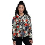 GOTHIC STYLE UNISEX BOMBER JACKET