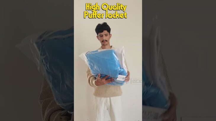 High Quality Puffer Jacket 🧥 Shop Now 🛍️ #meesho #fashion #winterfashion #flipkart