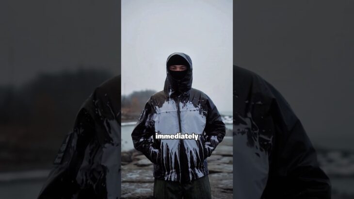 Jacket That Changes Colour! 😳 #facts #shorts