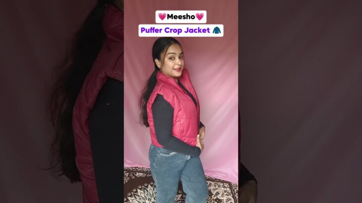 Puffer Jacket Meesho #winterfinds #meesho #ytshorts #fashion