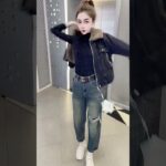 This Cozy Fur Denim Jacket Is Winter’s Cutest Must-Have! ❄️🔥