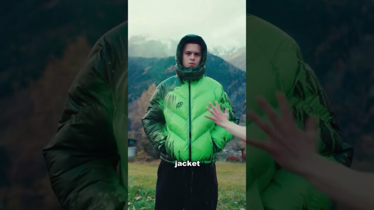 This is a jacket that will change color!