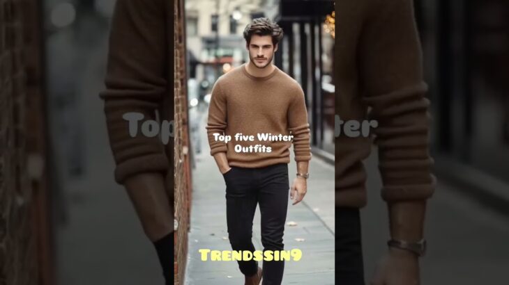 Top Five Winter Outfits #internationaltrends #trendssin9 #fashion #jacket #mensfashion