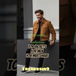 Top Ten Jackets for mens#internationaltrends #trendssin9 #fashion #jacket #newstyle