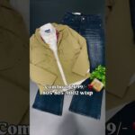 “Winter Style 2025: Four Pocket Jacket & Jeans Combo Look” FOR MS COLLECTION Oder wtsp 805-805-9002