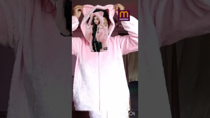 Woolen jacket / pink jacket / meeshoapp #fashion #youtube #jacket #meeshoapp #shorts #pink