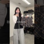 【emmy】2回目の今日のコーデ紹介ー！！🖤このアウター可愛すぎない？？#shorts