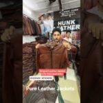 hunk leather jacket #shortsvideo #shortsviral #pure #leather #shortsyoutube #leathercomplex #shorts