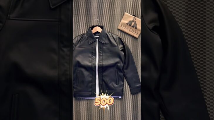 leder jacket boys and men @Khursidworld #ytshorts #fashion #tshirtdesign #jacket #winter #viral