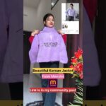 #meesho Trendy Korean Jacket Under 270₹🤩 #shortsfeed #youtubeshorts