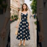 midi frock with jacket #frock #jacketfashion #ladiesfashion