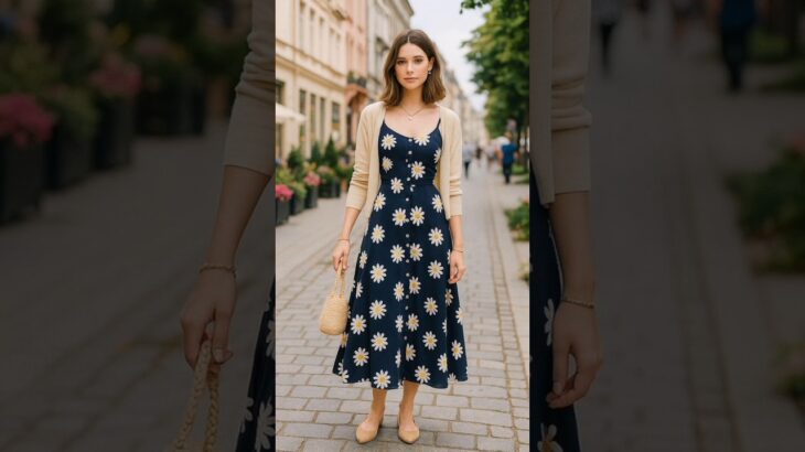 midi frock with jacket #frock #jacketfashion #ladiesfashion