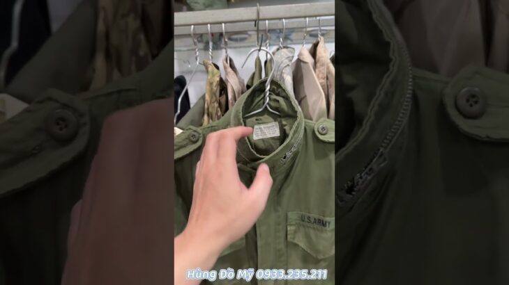 Áo Khoác M65 Khoá Nhôm Jacket Dành Mùa Đông /ĐT 0933.235.211