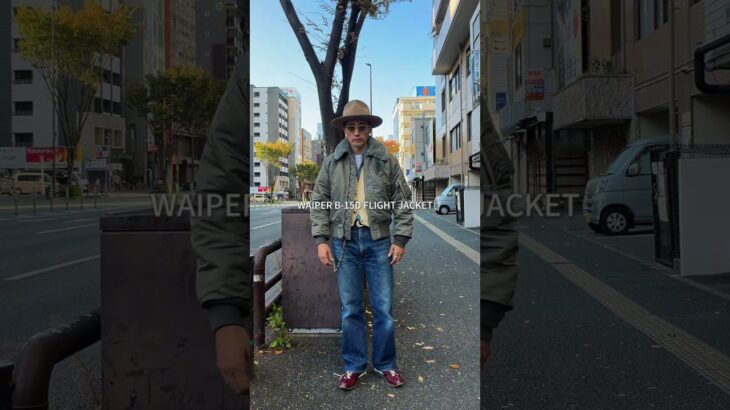 “ウェスタンスタイル×フライトジャケット”のマッチング